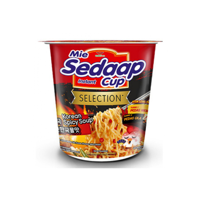Mie Sedaap Cup Korean Spicy Soup