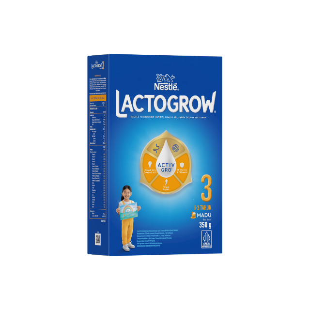 Lactogrow 3 Happynutri Madu 350gr