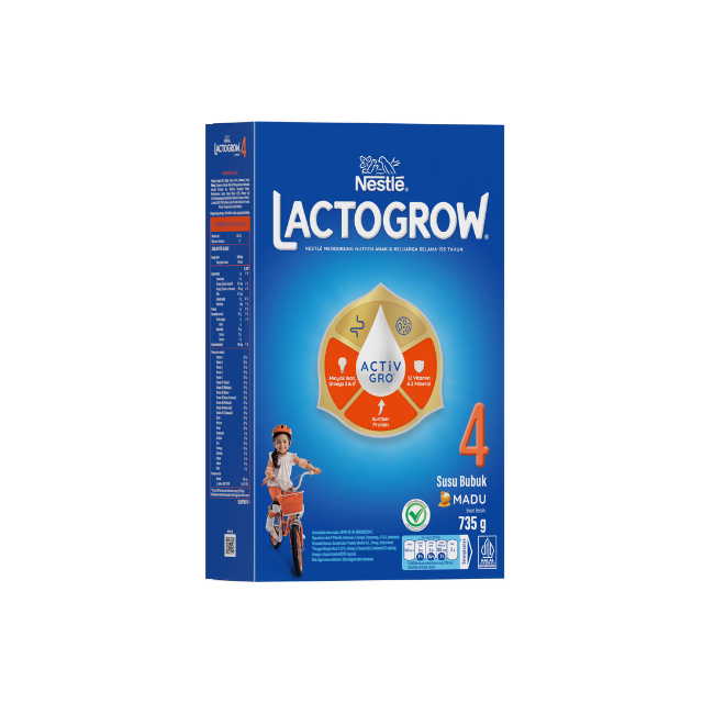 Lactogrow 4 Happynutri Madu 735g