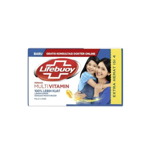 Lifebuoy Bar Soap Milk Care 70g