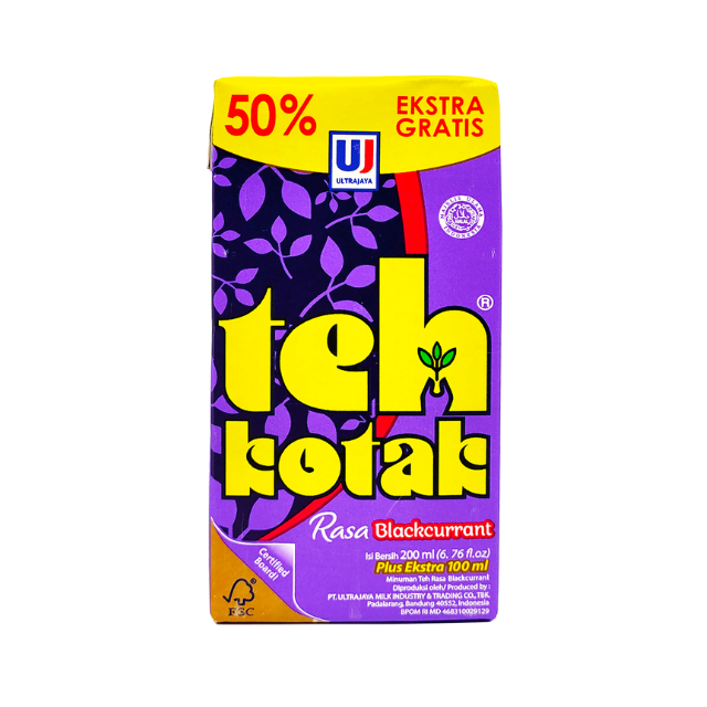 Teh Kotak Blackcurrant 300ml