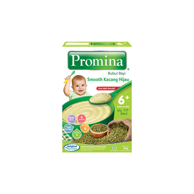 Promina 6+ Smooth Kacang Hijau 120g