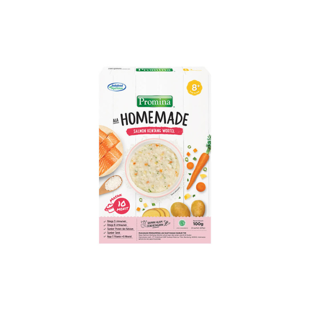 Promina Homade Salmon Kentang Wortel 100g