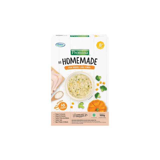 Promina Homade Ayam Brokoli Labu 100g