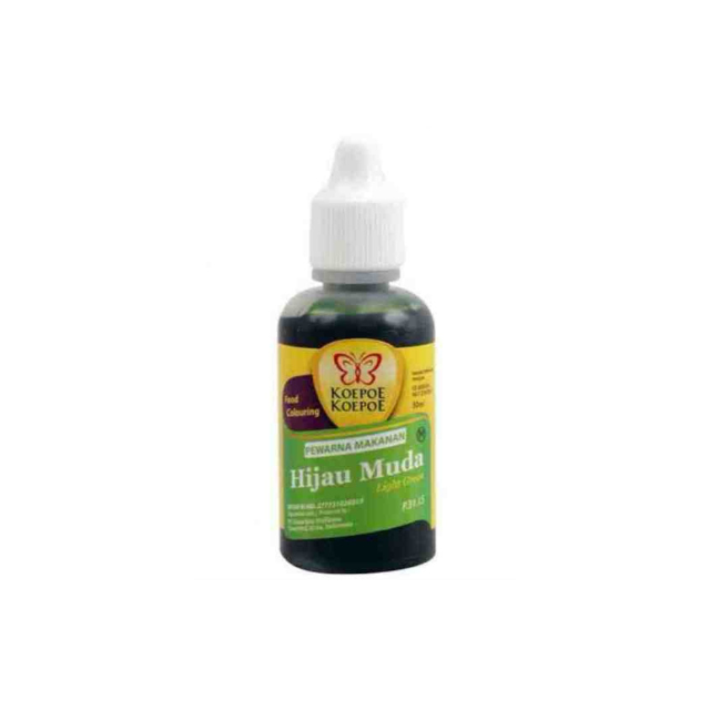 Koe Poe Pewarna Cair Hijau Muda 30ml